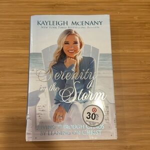 Serenity in the Storm Hardcover Book